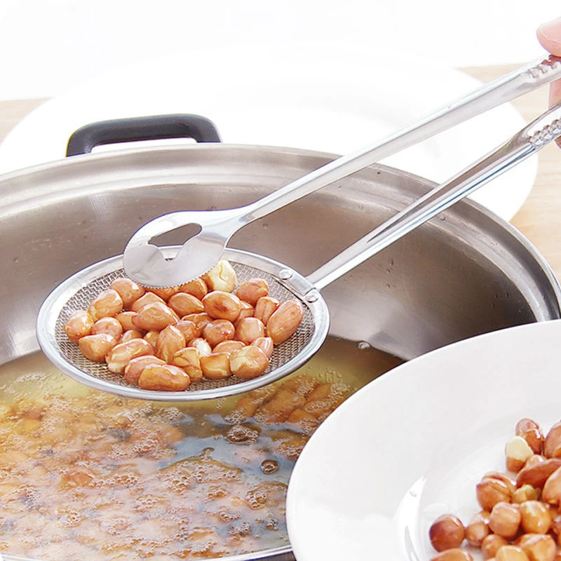 Многофункциональный фильтр ложка с зажимом масло для кухни-жарочный салатный фильтр bbq сито для муки гаджеты аксессуары дуршлаг