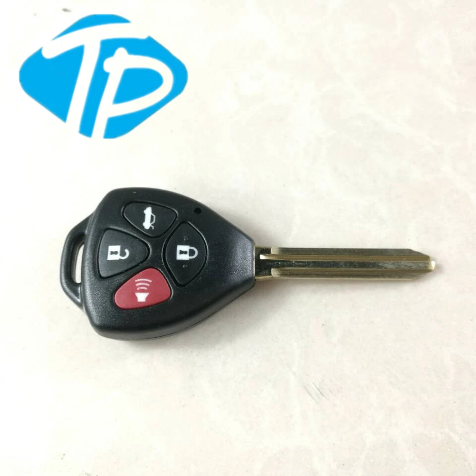Корпус дистанционного ключа для toyota Camry ключ Avalon Corolla Matrix RAV4 Venza Yaris 4B 4 кнопки |