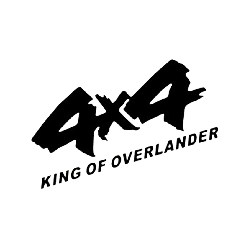 4x4 внедорожник Королевский 4WD автомобильные наклейки креативные автомобильный