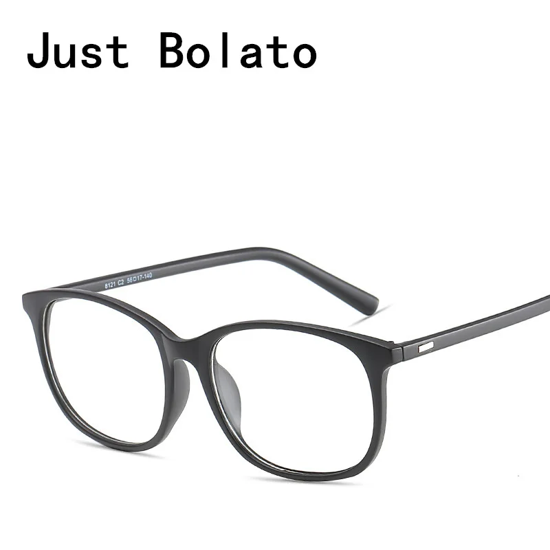 Новый Оправы для очков Для мужчин очки черная рамка с прозрачными стеклами