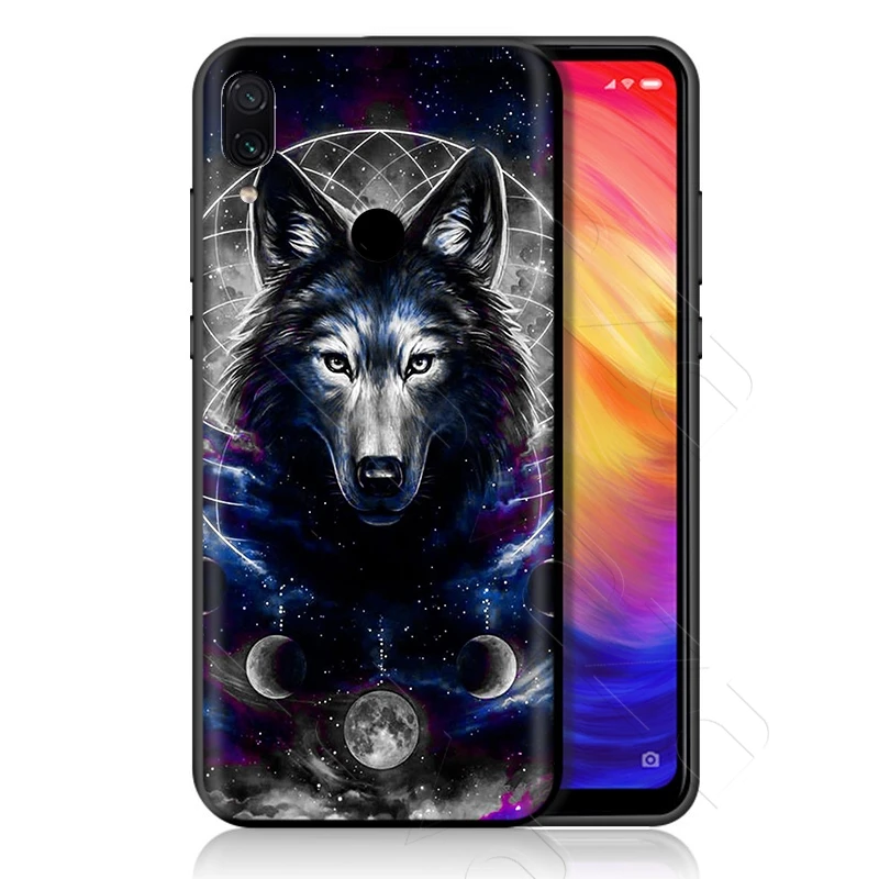 1 Чехол Lavaza с абстрактным животным львом, волком, Тигром для Xiaomi Redmi Note 4A 4X5 5A 6 6A 7 S2 Pro Go Prime Plus - Цвет: 1