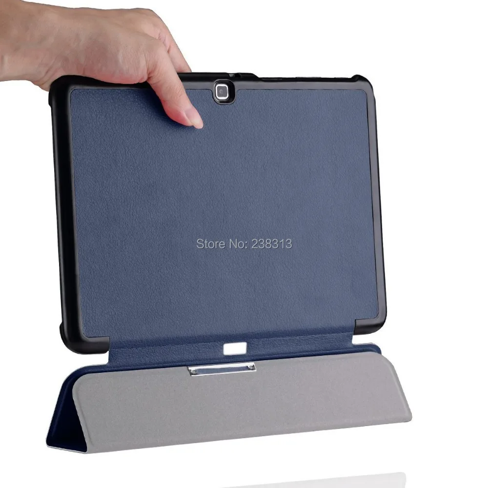 Сверхтонкий кожаный чехол подставка для планшета SAMSUNG GALAXY Tab 4 10 1 T531 T535 с функцией