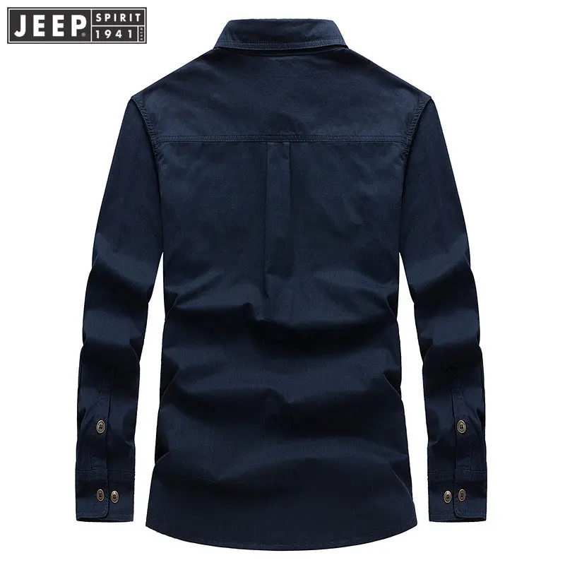 Одежда 2018 новые осенние модные рубашки M ~ 3XL мужские хлопковые с длинным рукавом
