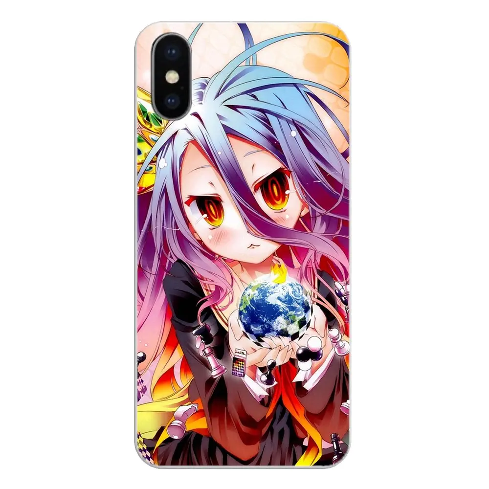 Мягкий чехол из ТПУ с рисунком без игры жизни Shiro для Huawei Honor 7X V10 6C V9 6A Play 9 Mate 10 Pro Y7 Y5