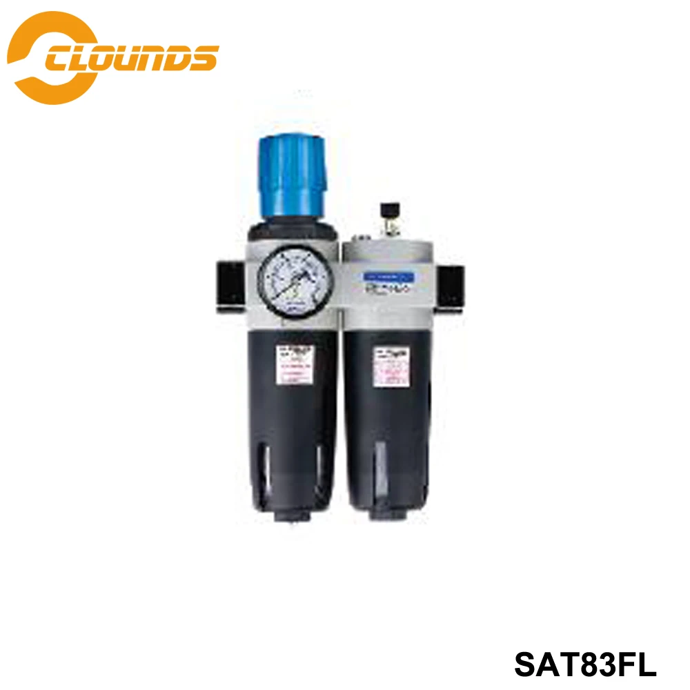 

Пневматический Манометр SAT83FL Airtac типа FRL 1/4 дюйма 3/8 дюйма 1/2 дюйма 1 дюйм, фильтр-регулятор давления, смазка, сепаратор масла и воды