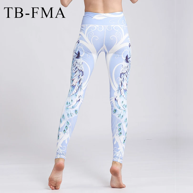 

Sport Leggings Women Yoga pants Floral Fitness Running Tights Push Hips Compression Sportswear Gym pants Fitness Running Tight