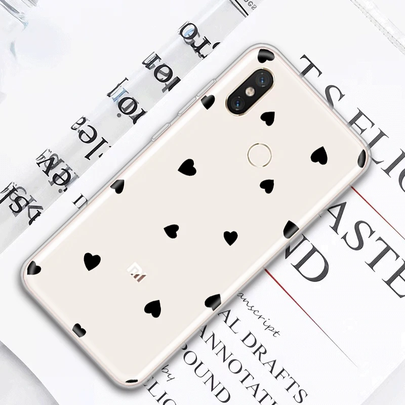 Ультратонкий чехол для Xiaomi mi A2 A1 mi 9 Se mi 8 из мягкого прозрачного ТПУ с изображением свежих растений цветов на красном mi Note 5 6 7 Pro, чехол для телефона