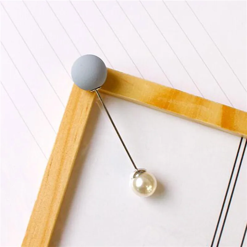 blue white brooch Корейская модная перламутровая брошь аксессуары женская вязаная кофта с шарфом свитер булавка корсаж декоративная шаль Пряжка маленькие Ювелирные изделия Подарки - Окраска металла: blue white brooch
