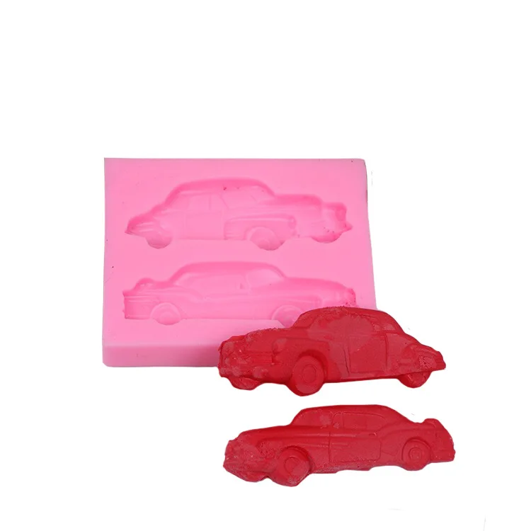 1 шт. мультяшный автомобиль силиконовая форма для торта шоколадные сахарные