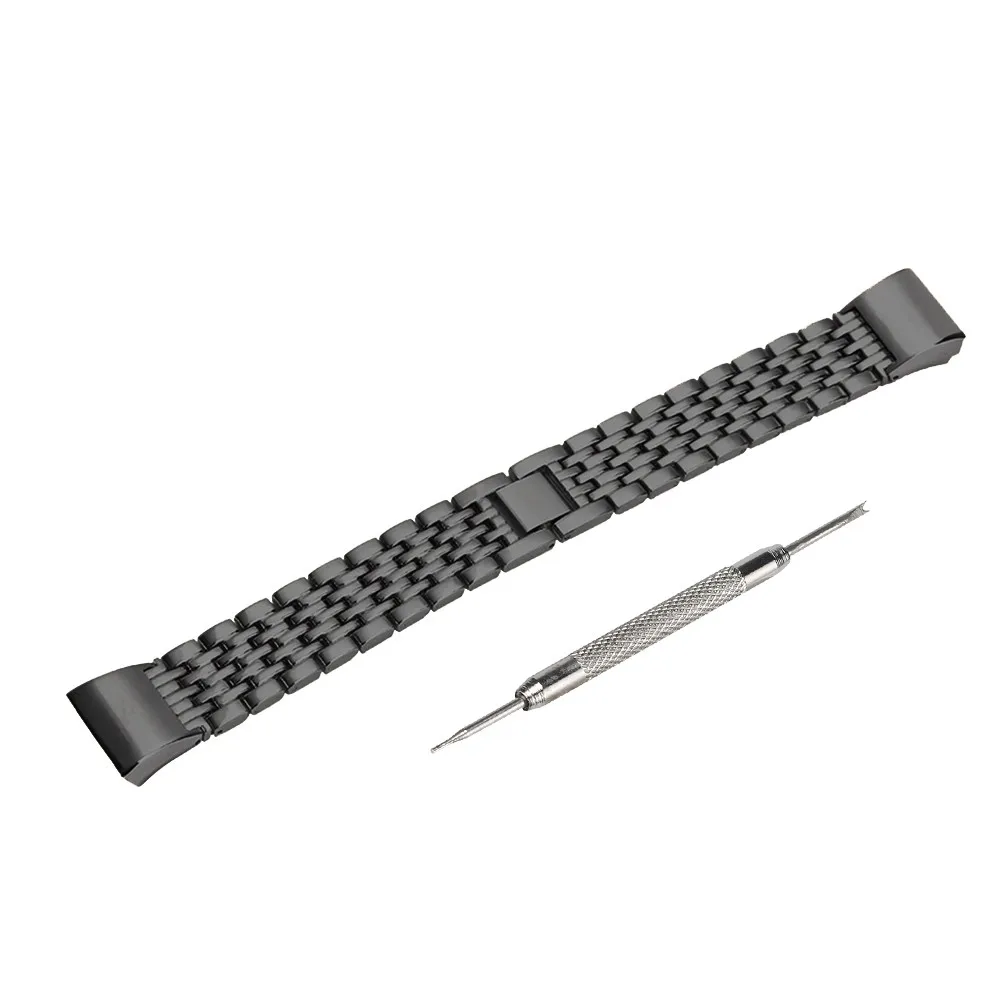 Stainless Steel Metal Stylish Smart Watch Band Replacement Wrist Strap Loop Bangle For Fitbit Charge 2 Bracelet With Tools | Электроника