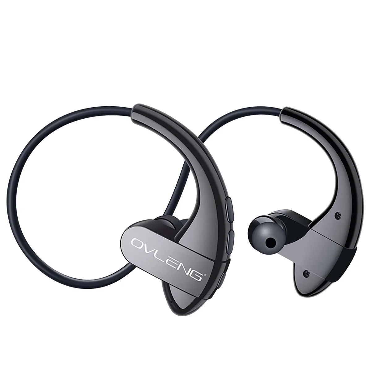Беспроводные наушники Bluetooth для спорта бега стерео гарнитура с Micr