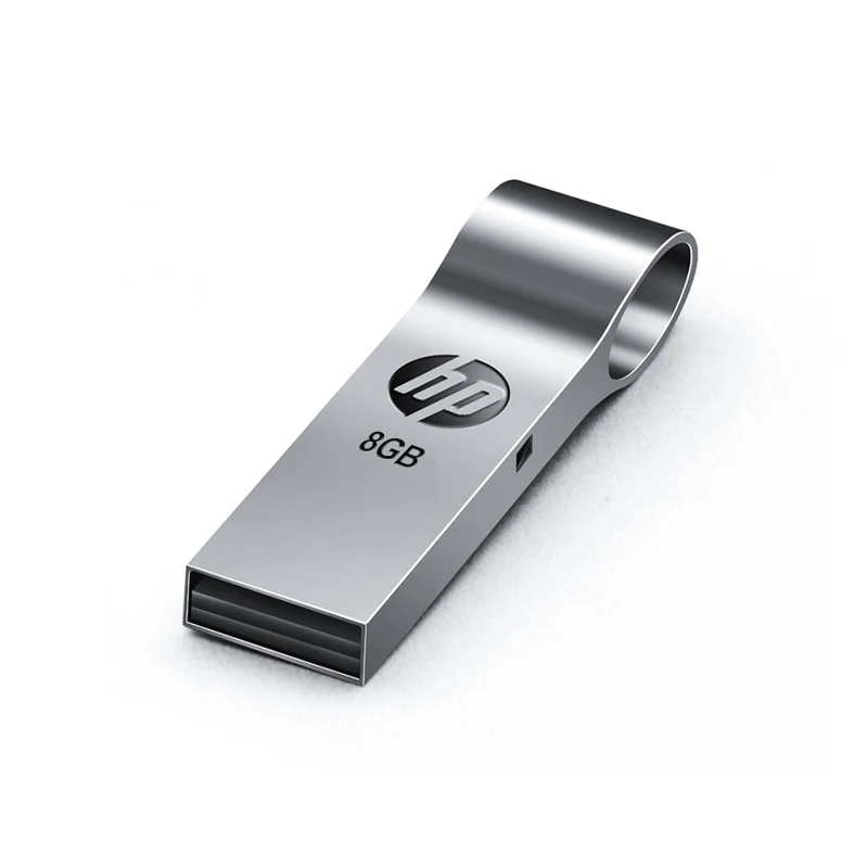Оригинальный HP брелок для ключей флеш диск 8 ГБ металлический флэш накопитель