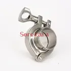 Набор в сборе, 63 мм, 2,5 дюйма, труба OD, санитарный наконечник сварки + 2,5 дюйма, тройной зажим + силиконовая прокладка, нержавеющая сталь SUS 304 для домашнего пивоварения