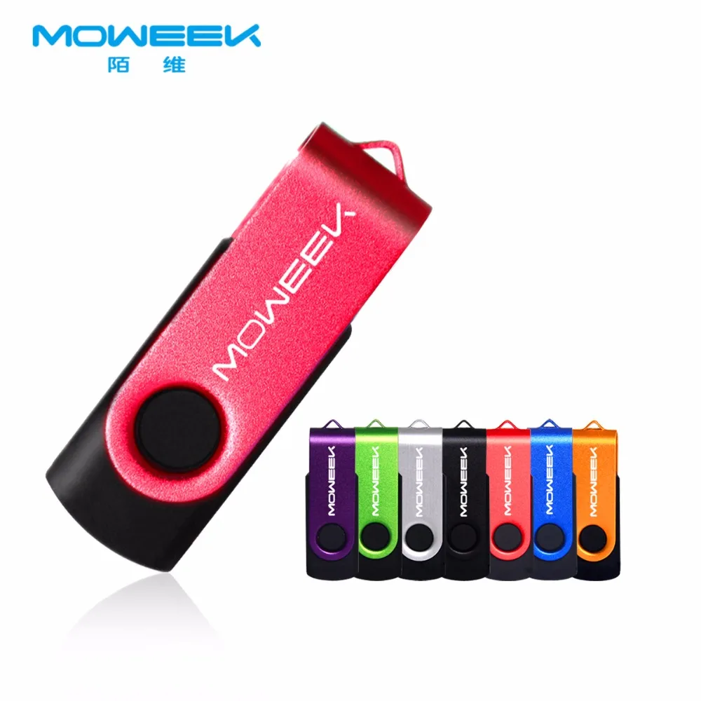Moweek M02 поворотный usb флэш-накопитель Новинка 2017 cle USB Memory Stick 128 г 64 32 16 8 4