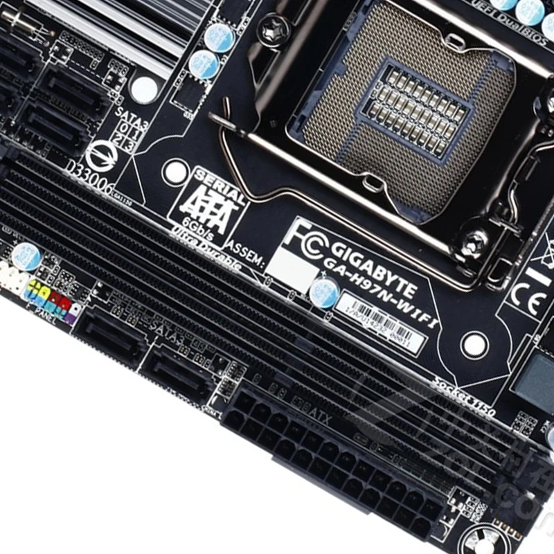 GIGABYTE GA-H97N-WIFI рабочего Материнская плата LGA1150 i3 i5 i7 DDR3 USB3.0 16G Встраиваемый компьютер формата Mini-ITX