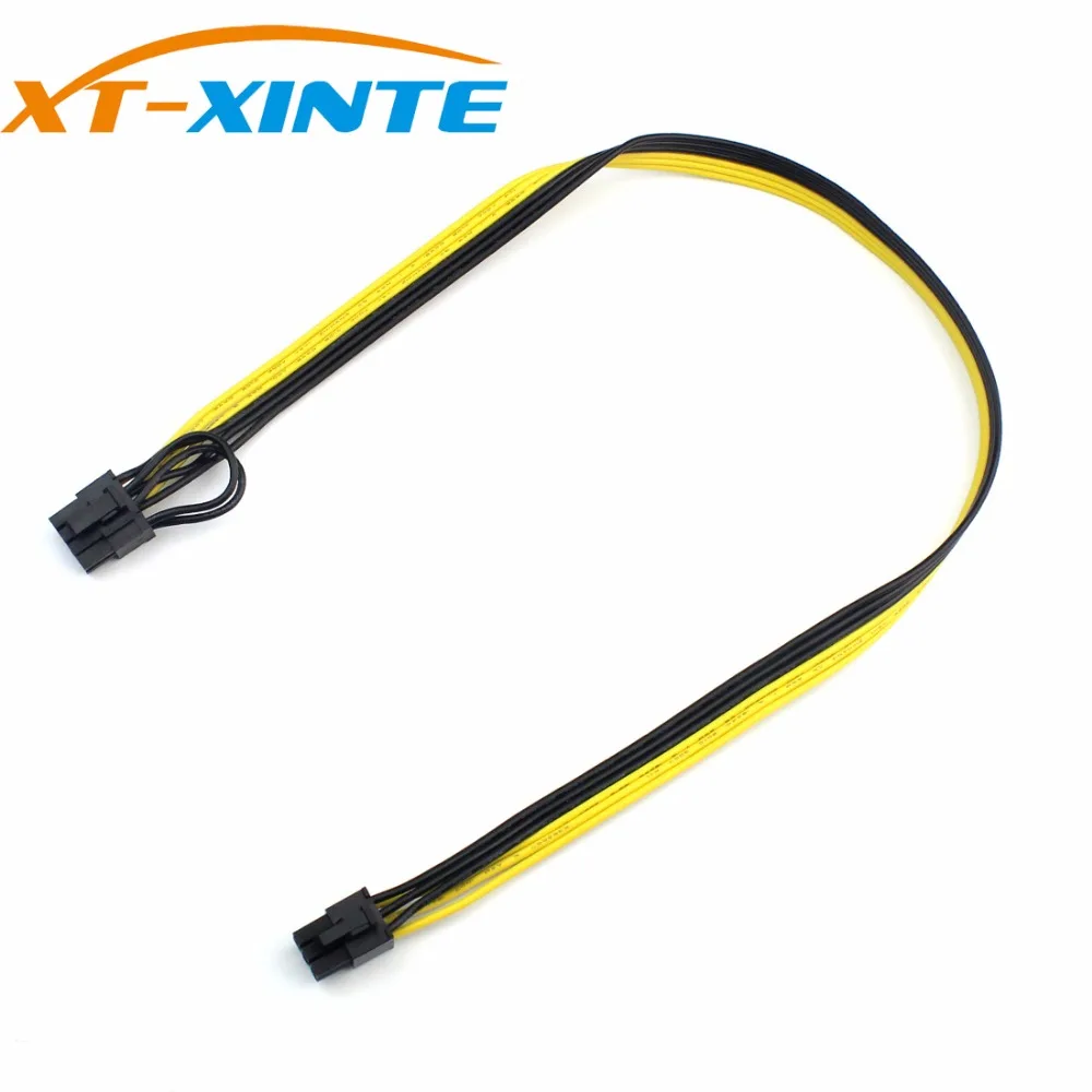 XT XINTE 6P до 8P (6pin + 2pin) кабель плата преобразования питания сервера графического