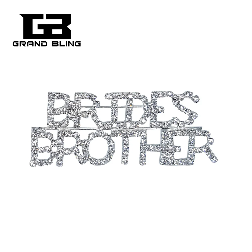 Хрустальная Свадебная тема ювелирное изделие подарок &quotНевеста брат&quot слово