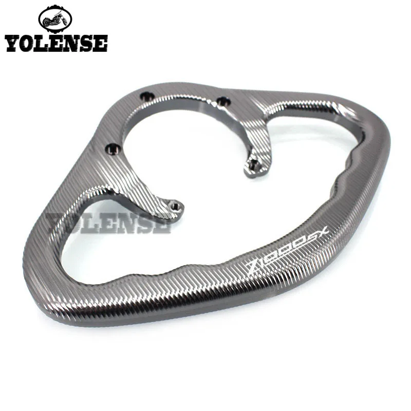 Titanium Для KAWASAKI Z1000SX Z 1000SX 2011 2012 2013 Мотоцикл с ЧПУ пассажирских рукоятки рукоятка бак захватить бар ручки подлокотник - Цвет: Titanium