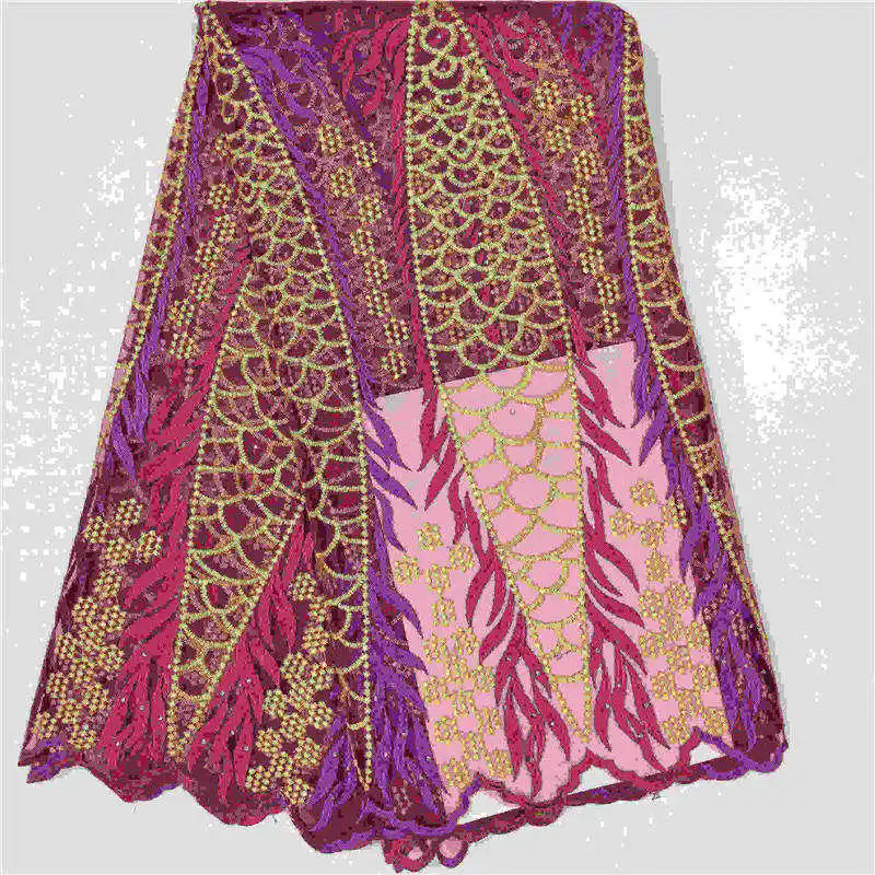 Мода Французский Кружевной Ткани 2017 Африканский Шнурок Высокого Качества Для