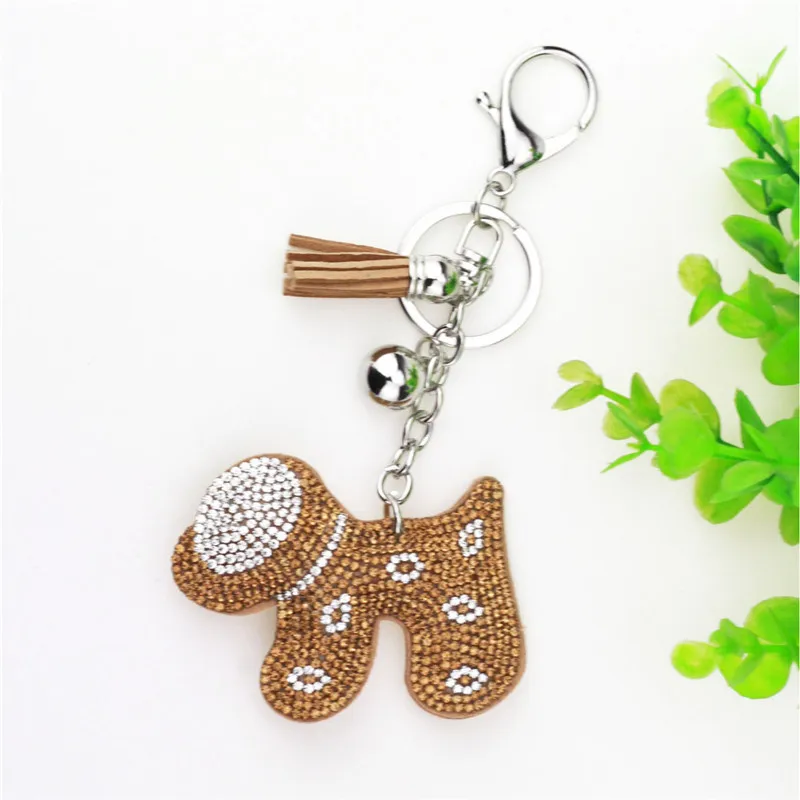 Животное автомобиля брелок женская сумка амулет подвесной Роскошные ручной