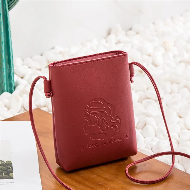 Горячая Распродажа женская сумка на одно плечо модная мини-сумка нулевой кошелек