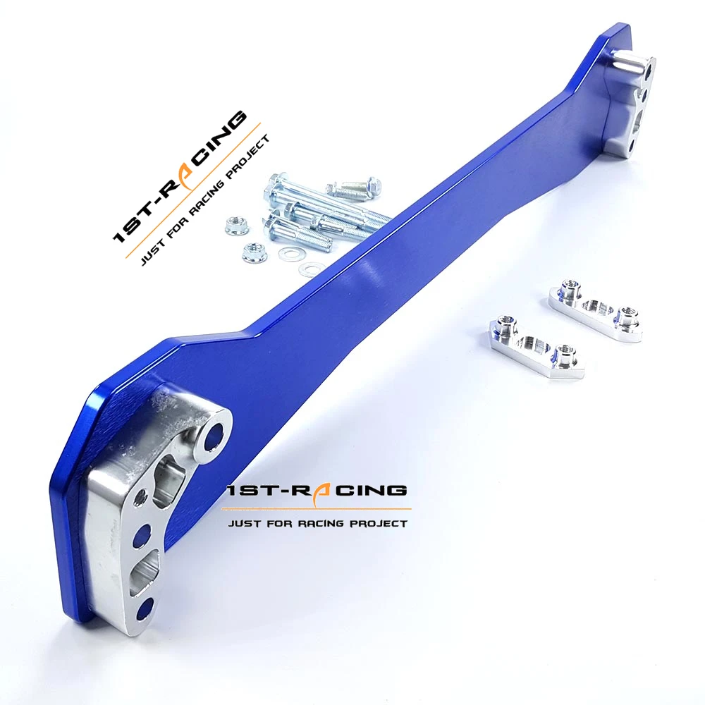 Задняя Нижняя рамка арматурная Скоба для 1996 2000 Honda Civic EK Blue New 1ST RACING|braces| |