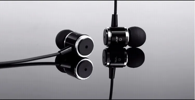 Оптовая продажа настоящие JMF 3 5мм наушники гарнитуры для IPhone 5 5S 4 Samsung MP3 MP4 высокое