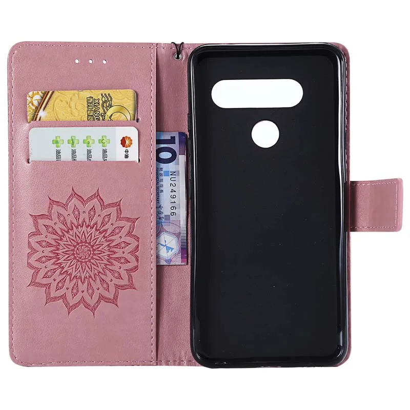 Tsimak Wallet Case For LG V40 ThinQ V405QA7 V405UA V405TAB V405UA0 Flip PU Leather Phone Cover Capa | Мобильные телефоны и