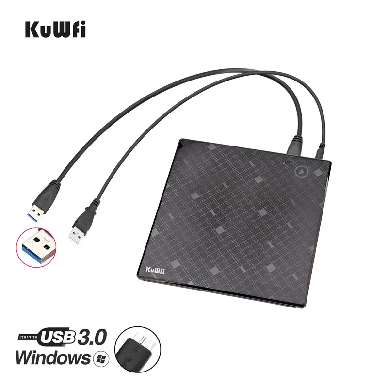 Внешний CD привод USB 3 0 DVD горелки ридер Внешние оптические диски с высокой