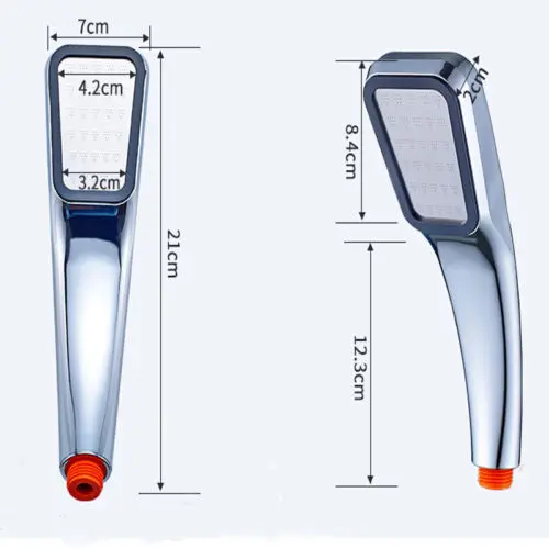2019 высокого Давление Насадки для душа хром мощный повышения спрей Ванная комната