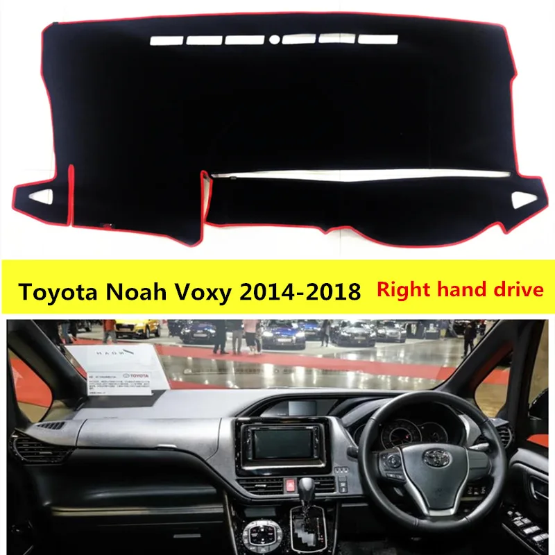 Чехол TAIJS из полиэстера для приборной панели автомобиля с левым рулем Toyota ноя Voxy
