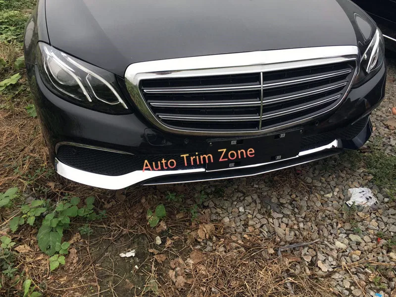3 шт. ABS передний бампер полосы Крышка Накладка для Benz E-Class Sedan W213