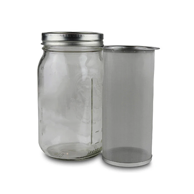 Кофеварка и чайник со льдом фильтр из нержавеющей стали для 32 унций рот банка с