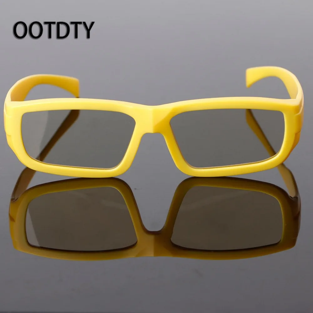 Детские круговые поляризационные Пассивные 3D очки для реального D TV Cinema Movie|3d