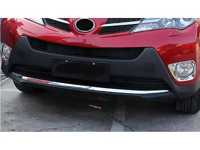 ABS Хром передний бампер губы крышка отделка 1 шт. для TOYOTA RAV4 2013