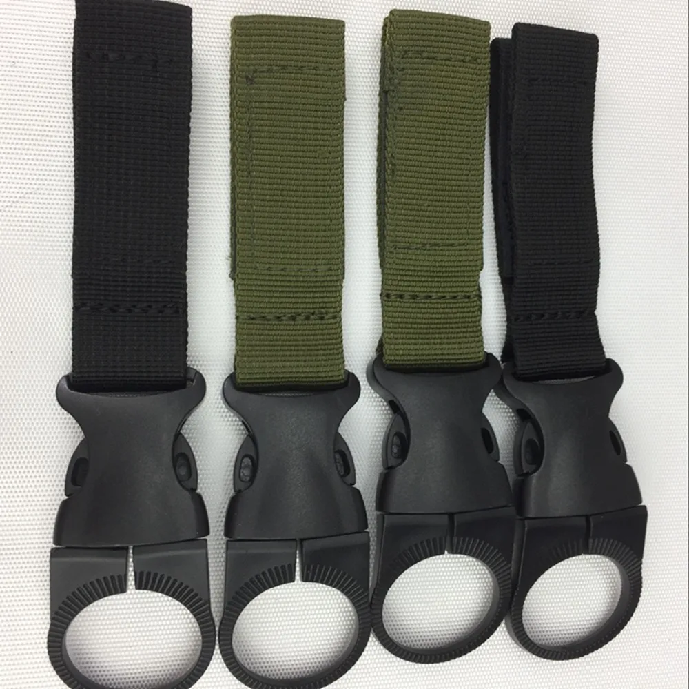 2 шт. Многофункциональный нейлоновый карабин для бутылки с водой|carabiner black|carabiner