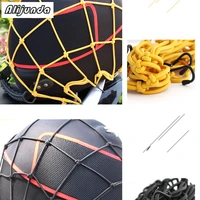 high quality motorcycle bike 6 hooks hold black helmet mesh fuel tank suitcase mesh motorcycle accessories