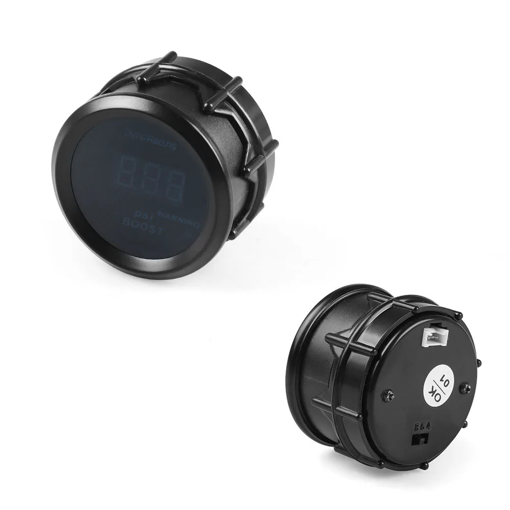 Dynoracing 2 &quot52 мм турбонаддув датчик-14 ~ 30PSI Синий цифровой светодиодный датчик BX101461 |