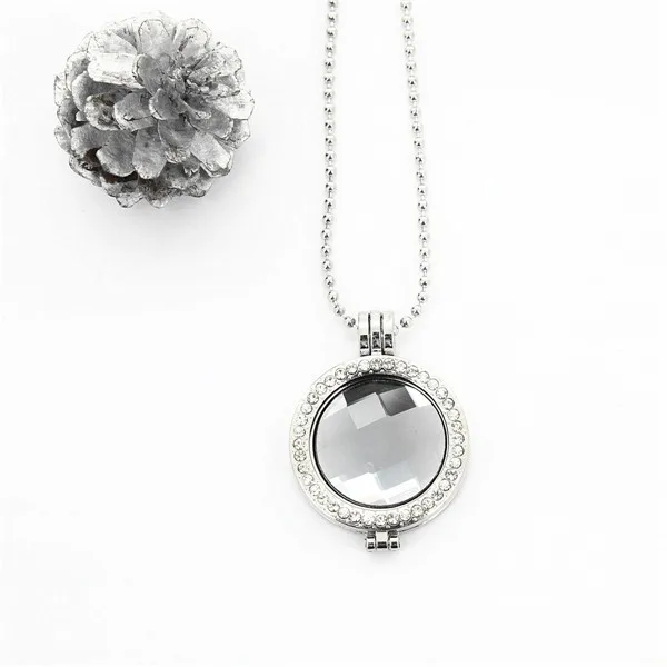 Женское ожерелье с подвеской в виде монет Vinnie из стекла модные украшения для 7