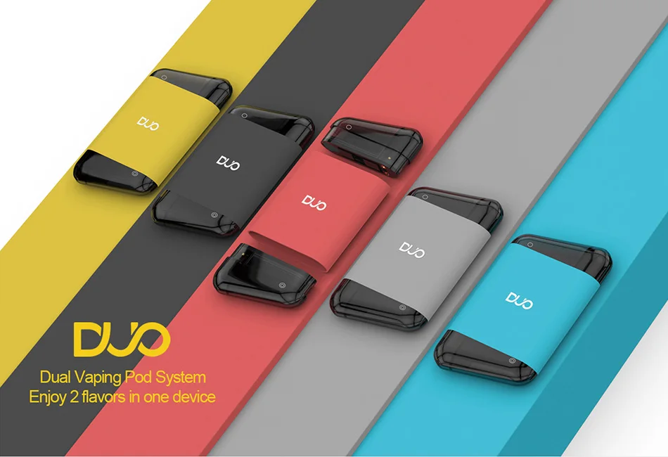 Набор Ovns Duo Pod Vape с 400 мАч встроенным аккумулятором Mod 2 мл картридж подходит для Ovns Duo Pod электронная сигарета испаритель