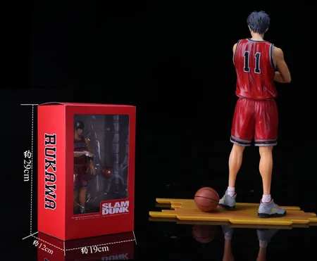 Аниме Shohoku SLAM DUNK фигурка Miyagi Akagi Rukawa Sakuragi Mitsui модель подарок-игрушка для мальчика Slamdunk коллекционные вещи полный комплект - Цвет: No.11 with gift box