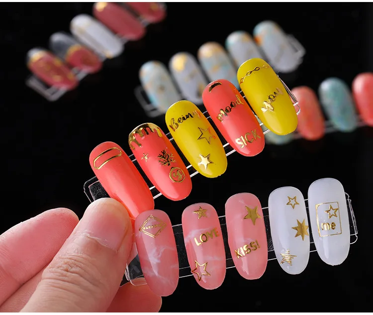 

Nail Art Adhesive Double-sided Tape Clear Tape for Nail Display Manicure Tool D053