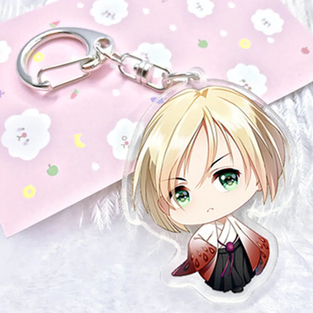 Новинка брелок для телефона с персонажами из аниме Yur on Ice Victor Nikiforov Yuri подвеска