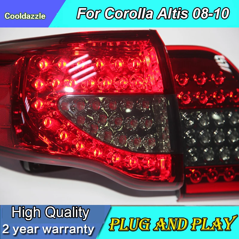Задние фонари для Toyota Corolla Altis 2008 2009 2010 года задние фонари|Фара авто в сборе| |