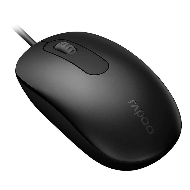 Мышь Компьютерная Rapoo N200 Проводная оптическая 1600DPI | Компьютеры и офис
