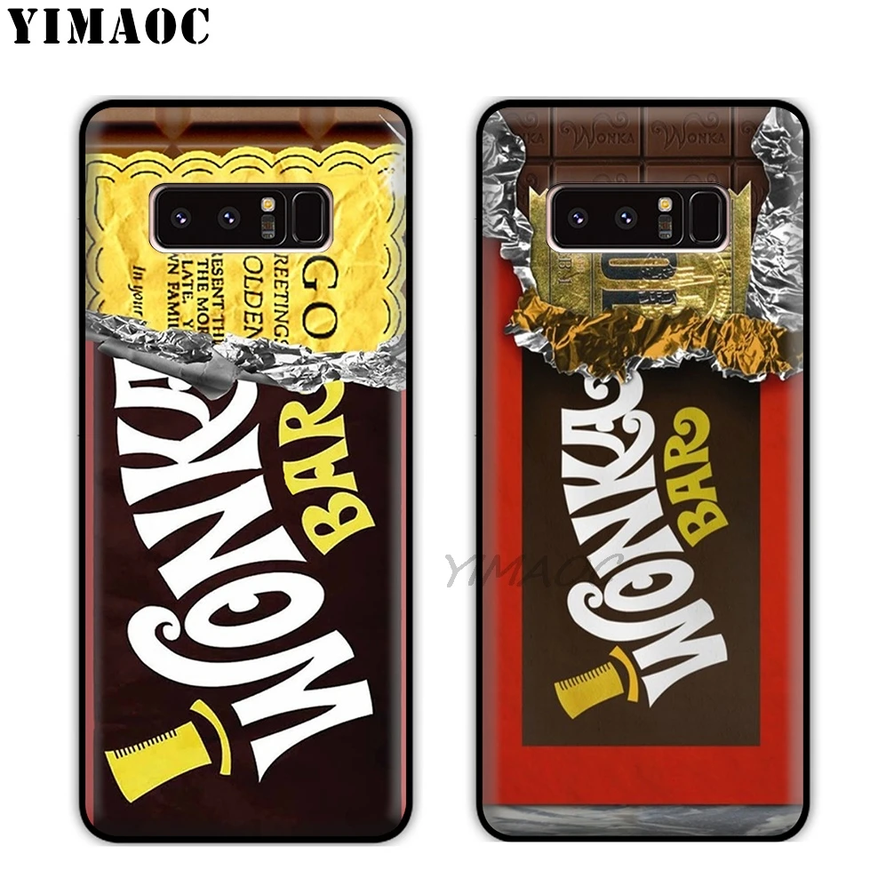 Yimaoc Alpen с изображением шоколада wonka Бар Мягкий силиконовый чехол для samsung Galaxy A9 A8 A6