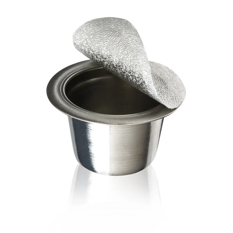 

Recaps Aluminium Lids For Nespresso Reusable Capsules - Foil Seals: 100pack