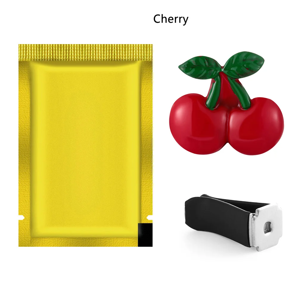 Cherry Милый освежитель воздуха для автомобиля С КАКТУСОМ из мультфильма, ароматизатор для автомобиля, ароматические аксессуары для автомобиля, украшение автомобиля - Название цвета: Cherry