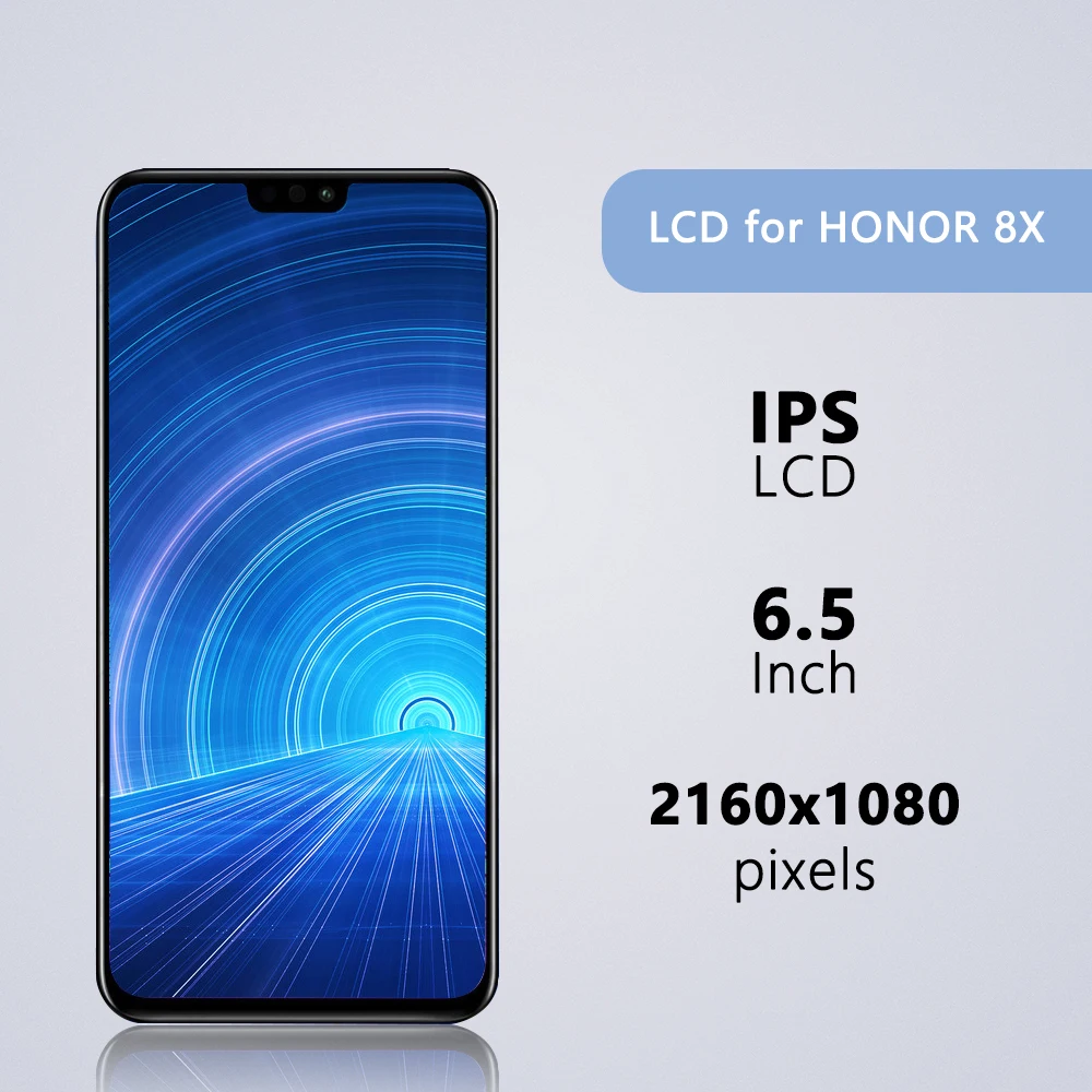 ЖК дисплей 6 5 дюйма для Huawei Honor 8X дигитайзер сенсорного экрана в сборе с рамкой
