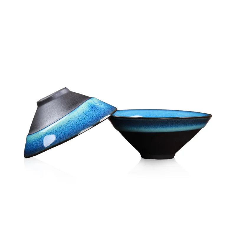 6 шт Июнь фарфор кунг фу чайные чашки Tenmoku рыбы удовольствие от чайная чашка 35